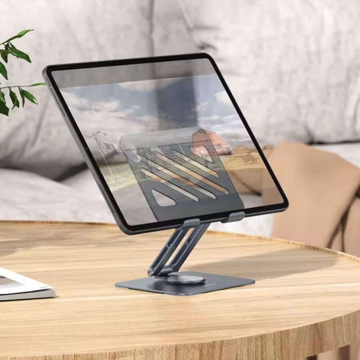Borofone BH115 Βάση Tablet Γραφείου έως 12.9" – Ασημί