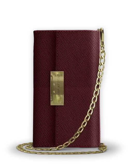IDEAL OF SWEDEN Θήκη Wallet Kensington Crossbody Clutch iPhone 11 Pro Max/XS MAX Burgundy IDKCC-I1965-157