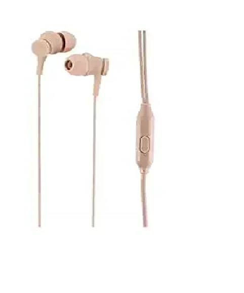 Yookie Yk02 In-Ear Handsfree Με Βύσμα 3.5Mm - Καφε