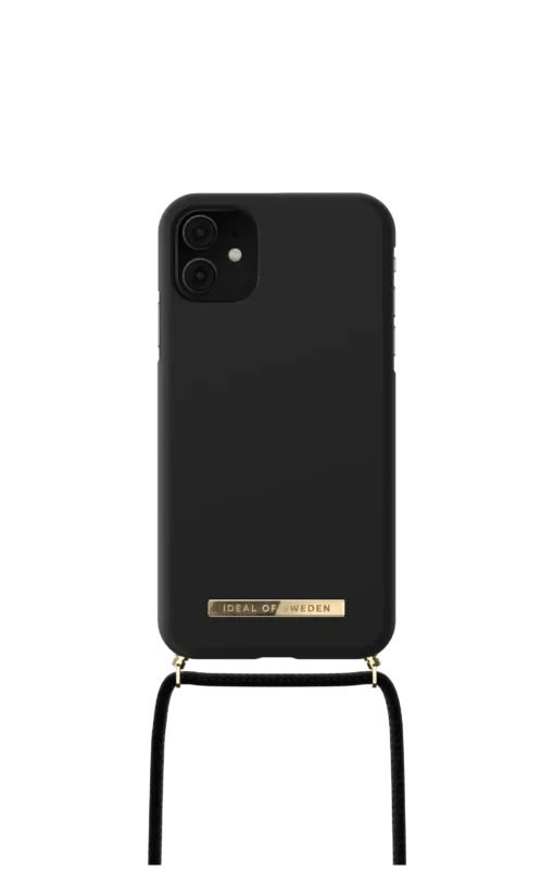 IDEAL OF SWEDEN θήκη λαιμού για iPhone 11/XR Jet Black IDPNSS21-I1961-267