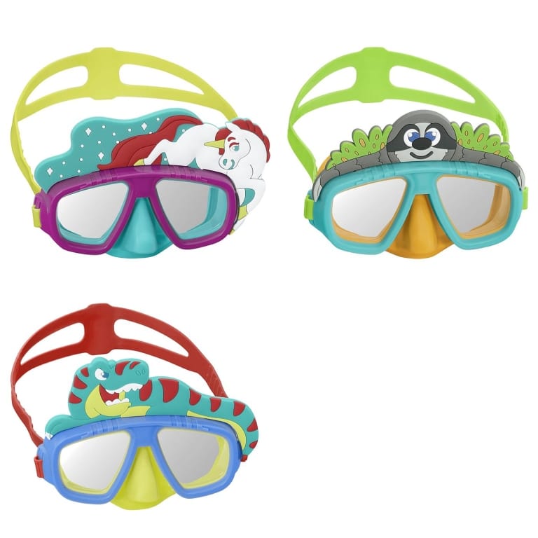 Μάσκα Θαλάσσης Παιδική Ζωάκια Bestway  Bestway 22064