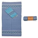 Πετσέτα Θαλάσσης Pestemal Μικρά Ματάκια ~280g 90x180cm SummerTiempo 623187