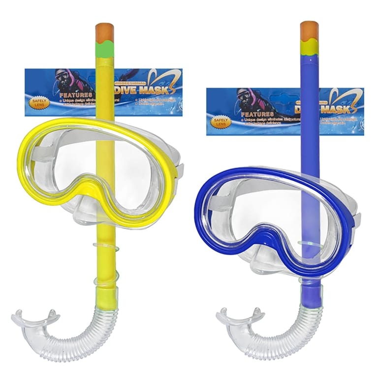 Σετ Μάσκα Παιδική με Αναπνευστήρα  SummerTiempo 62527