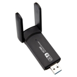 WiFi 6 USB Adapter AX1800 Dual Band 2.4GHz & 5GHz με USB 3.0 – Συμβατό με Windows 10/11, 2 Antennas