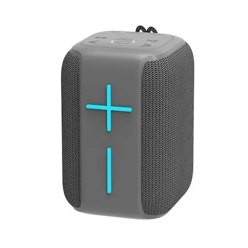 Hopestar P16 Ηχείο Bluetooth 5W Με Ραδιόφωνο Και 3 Ώρες Λειτουργίας Blue - Grey