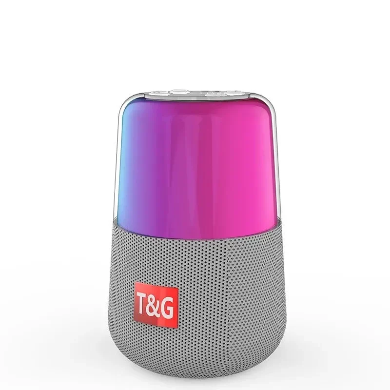 T&Amp;G Tg168 Φορητο Ασυρματο Bluetooth V5.0 Ενσωματωμενο Mic, Υποστηριζει Φωσ Led Που Αναβοσβήνει &Amp; Καρτα Tf &Amp; U Disk &Amp; Aux In &Amp; Fm -