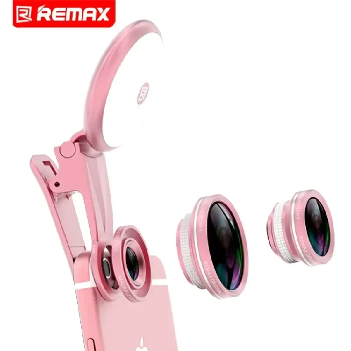Κάμερα Remax Aipai Clip Camera Fish Eye / Wide View / 50X Macro Lens + Spotlight - Image 2