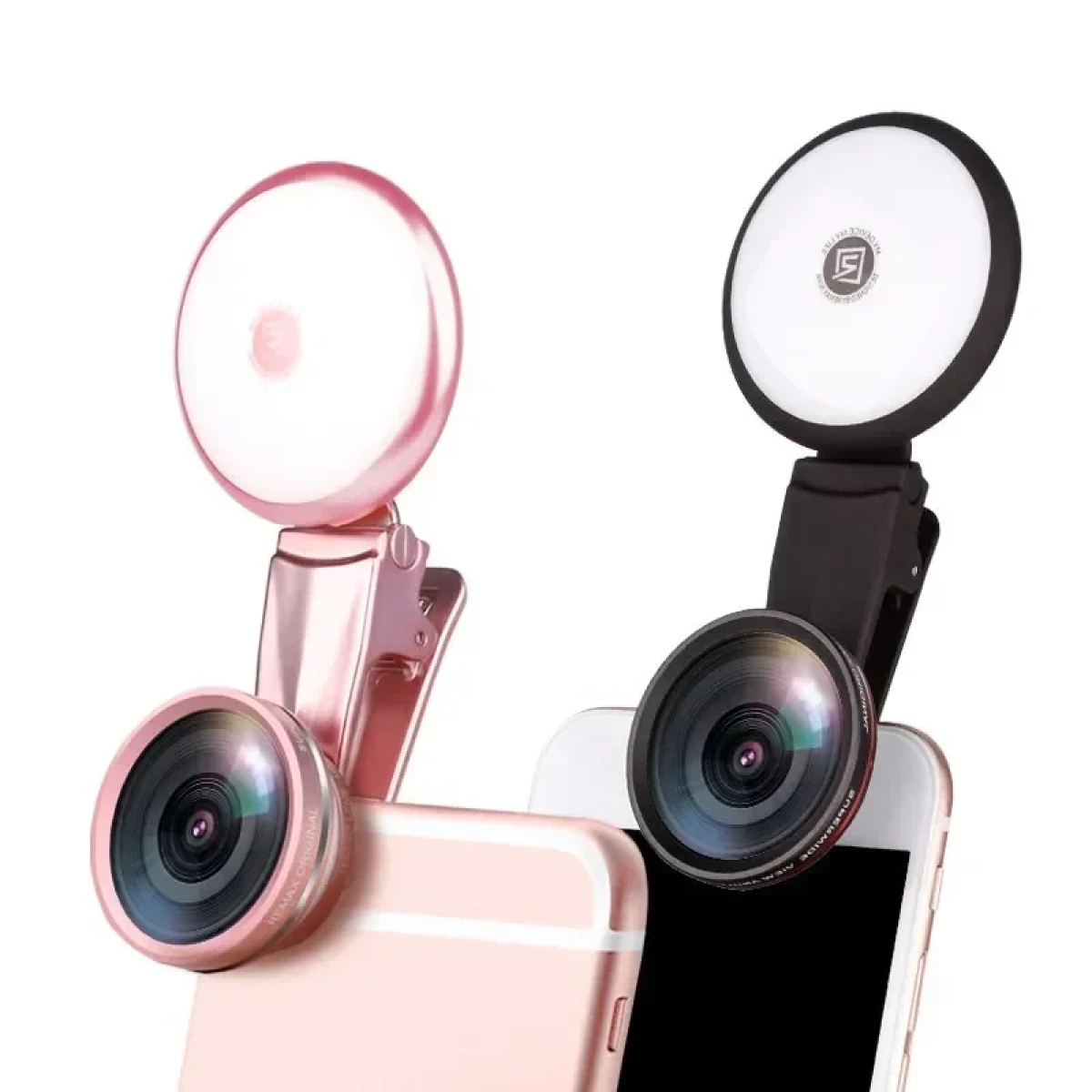 Κάμερα Remax Aipai Clip Camera Fish Eye / Wide View / 50X Macro Lens + Spotlight - Image 3