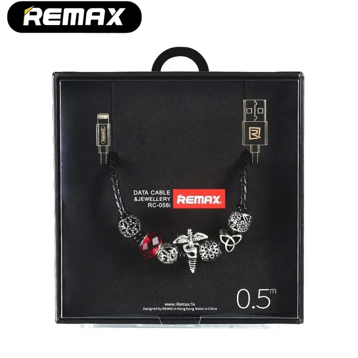 Καλώδιο - Κόσμημα Remax RC-058i Data Cable Jewellery Usb to Lightning 0,5m - Image 2