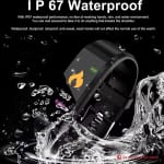 115 Plus Smart Wristband – Έξυπνο Ρολόι Χειρός με Οθόνη Αφής, Bluetooth & Μετρήσεις Υγείας – Μωβ