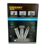 Geemy GM-6720 Επαναφορτιζόμενη Κουρευτική Μηχανή 3 σε 1 – Μαλλιά, Γένια, Μύτη/Αυτιά