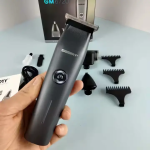 Geemy GM-6720 Επαναφορτιζόμενη Κουρευτική Μηχανή 3 σε 1 – Μαλλιά, Γένια, Μύτη/Αυτιά