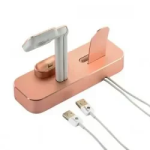 Βάση Φόρτισης 2 σε 1 για iPhone & Airpods - Aluminum 2 in 1 Charger Base Lightning & AirPods COTEetCI - Image 4