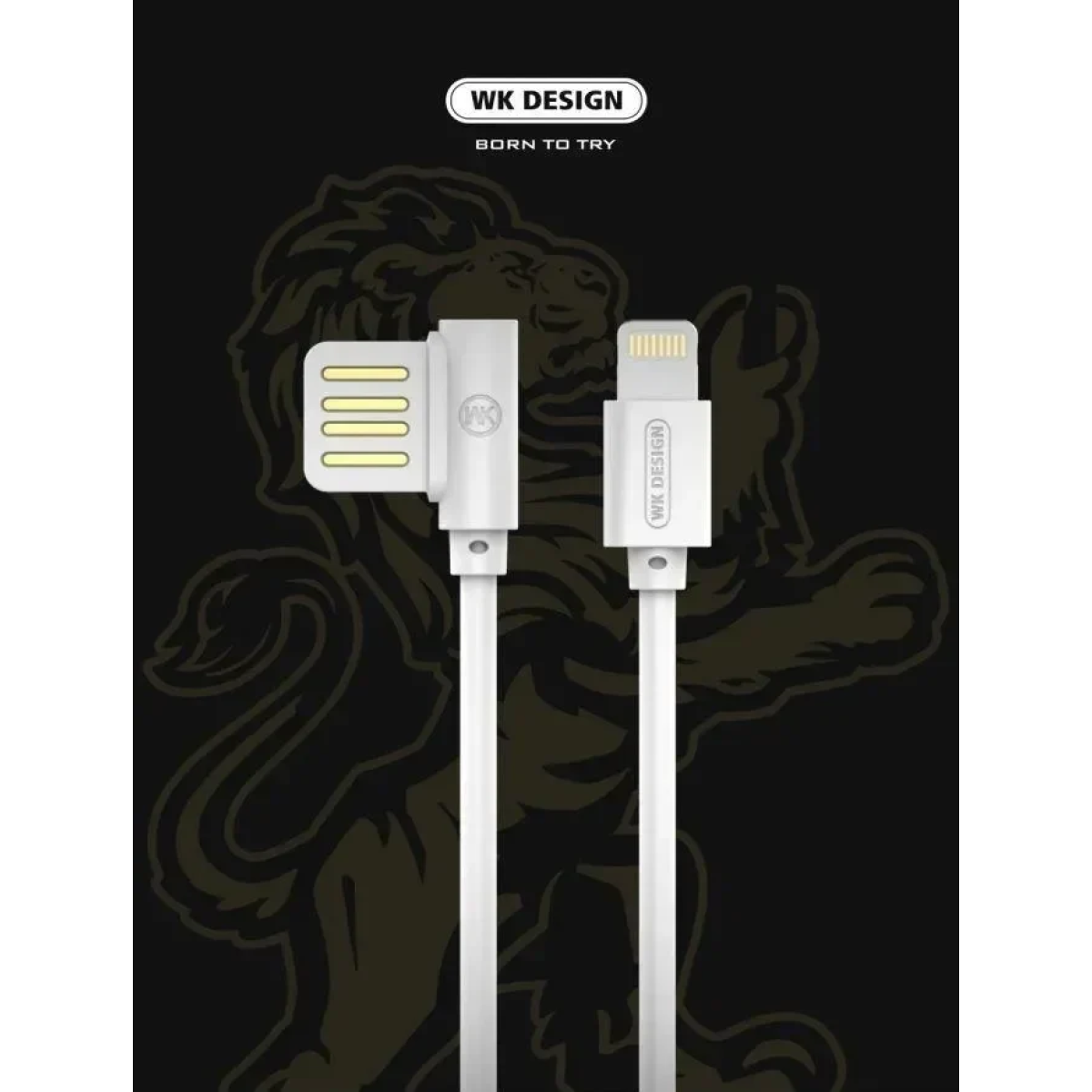 Καλώδιο δεδομένων και φόρτισης Lightning ATOM WDC-036 1m - Image 3
