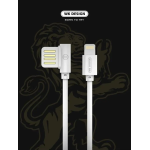 Καλώδιο δεδομένων και φόρτισης Lightning ATOM WDC-036 1m - Image 3