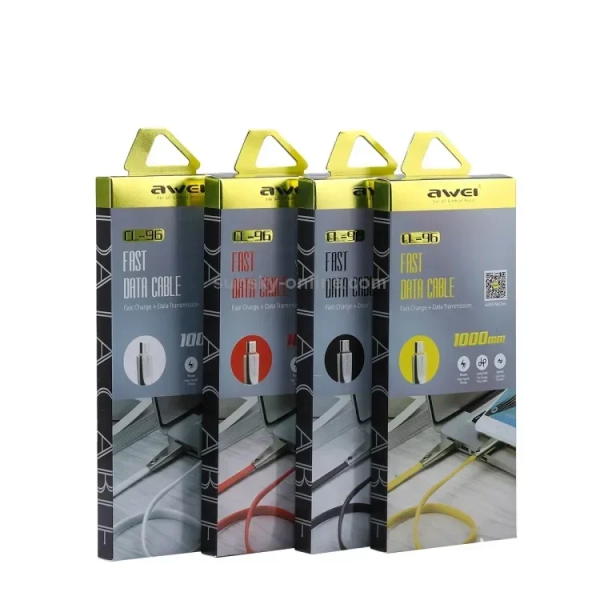 Καλώδιο Awei CL-96 Usb A to Lightning 1m - Image 3