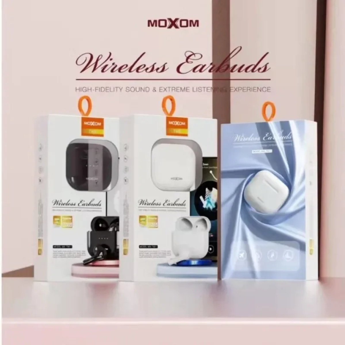 MOXOM MX-TW11 TWS Wireless Bluetooth 5.0 Earbuds Stereo / Hi-Fi Super Bass / Charging Case / Smart Touch - Image 3