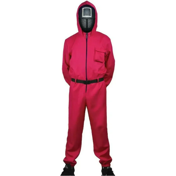 Αποκριάτικη στολή ενηλίκων Unisex One Size (XL) Φρουρός Squid Game