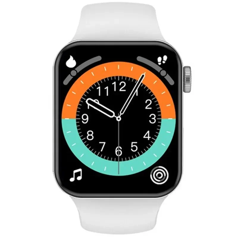 Smartwatch Με Παλμογράφο Και Οθόνη Αφής 44Mm Tk700 - Λευκό