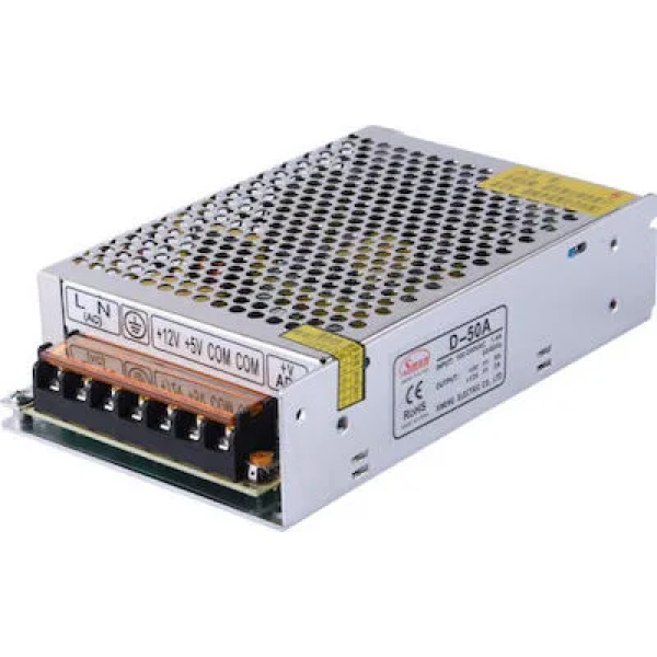 Τροφοδοτικό LED Ισχύος 50W με Τάση Εξόδου