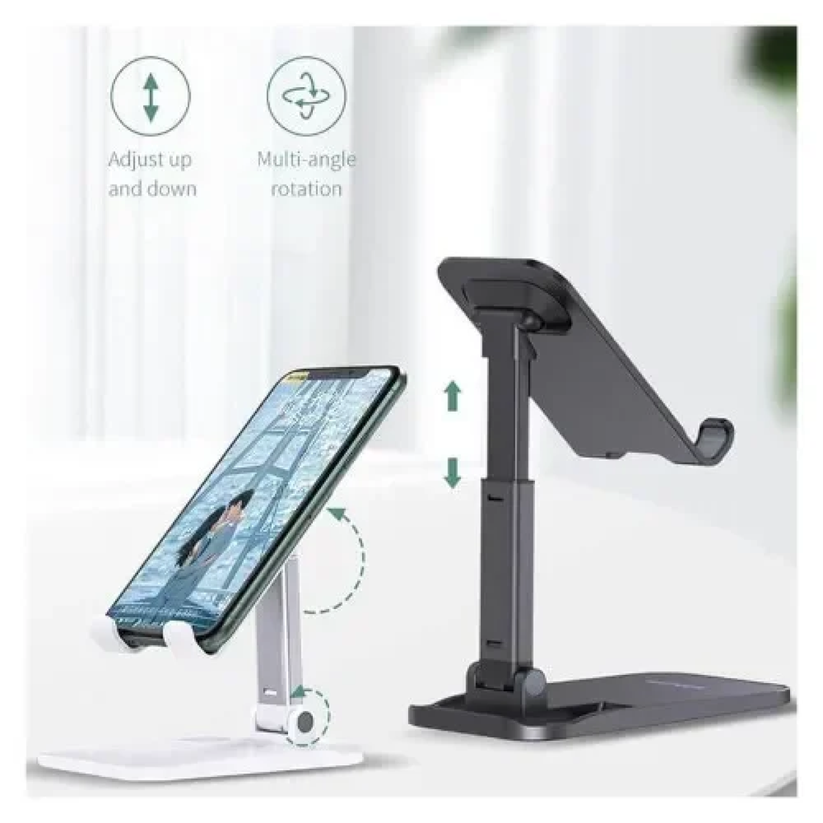 Αναδιπλούμενη ρυθμιζόμενη βάση stand για Smartphone AWEI X11 - Image 7