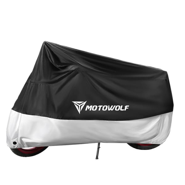 Αδιάβροχη Κουκούλα Μοτοσικλέτας Universal 210D Motowolf 0802B XXL