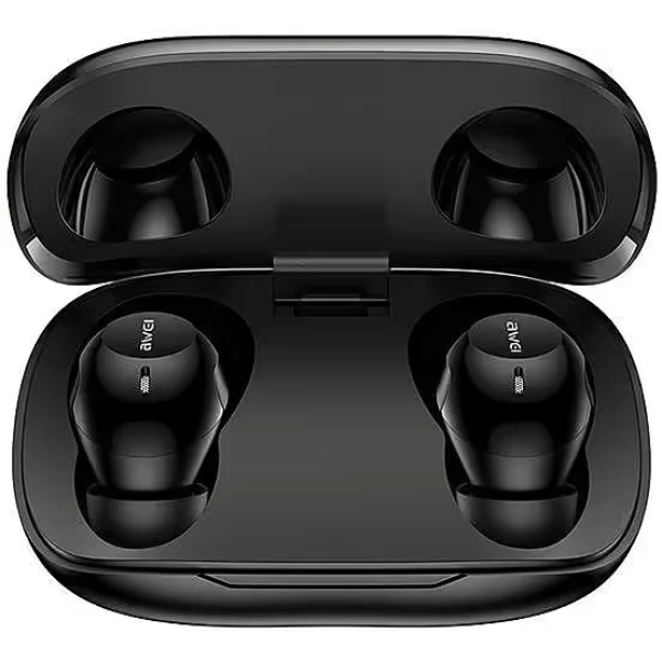 Ακουστικά Bluetooth Awei 5.4 TWS T20 ENC μαύρα