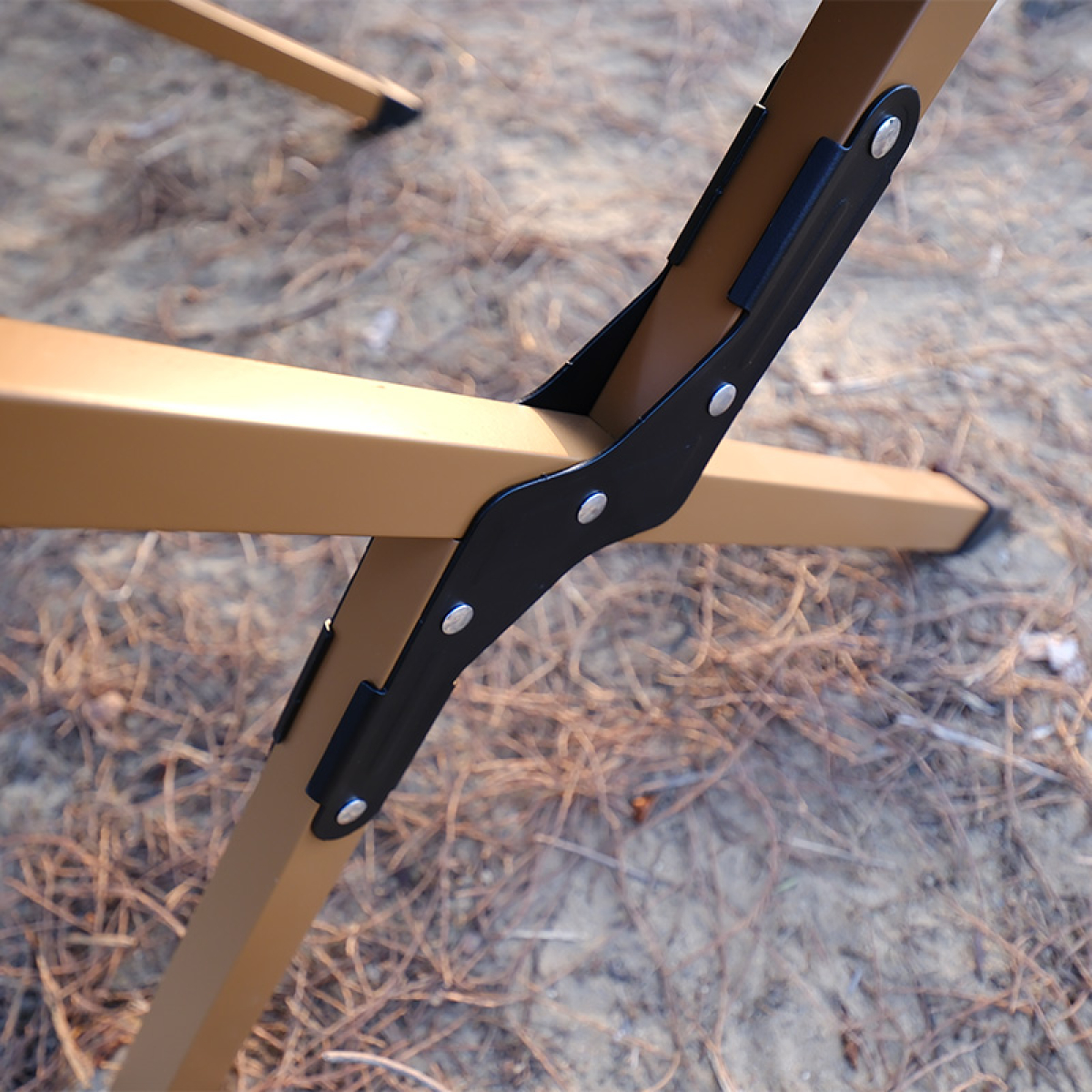 Αναδιπλούμενο Φορητό Τραπέζι Camping 120x60x45cm Μαύρο