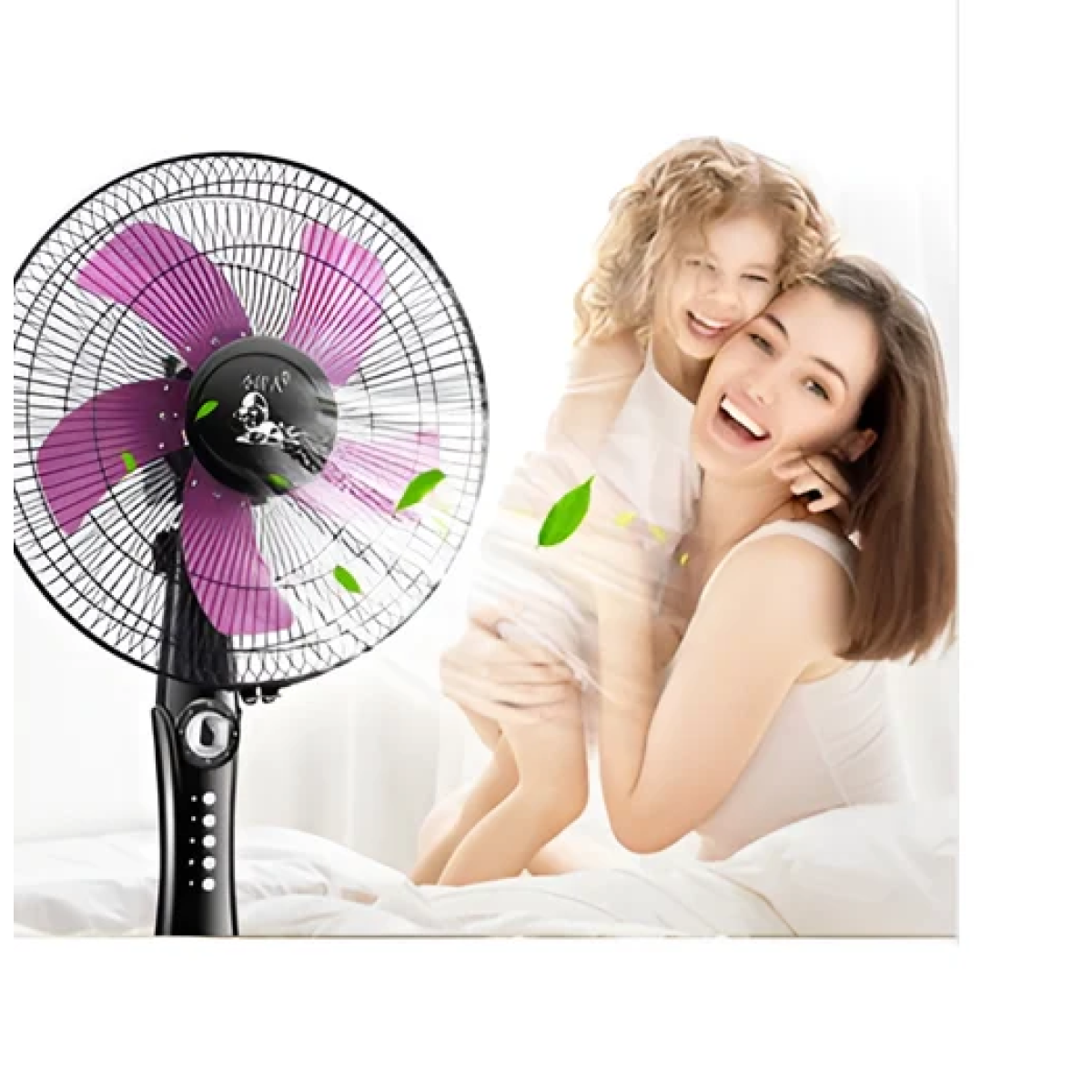 Ανεμιστήρας δαπέδου 16'' 60W SDS-21131 μαύρο - Image 2