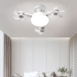 Ανεμιστήρας Οροφής Με LED Φως & Τηλεχειριστήριο – Συμβατός Με Υποδοχή E27