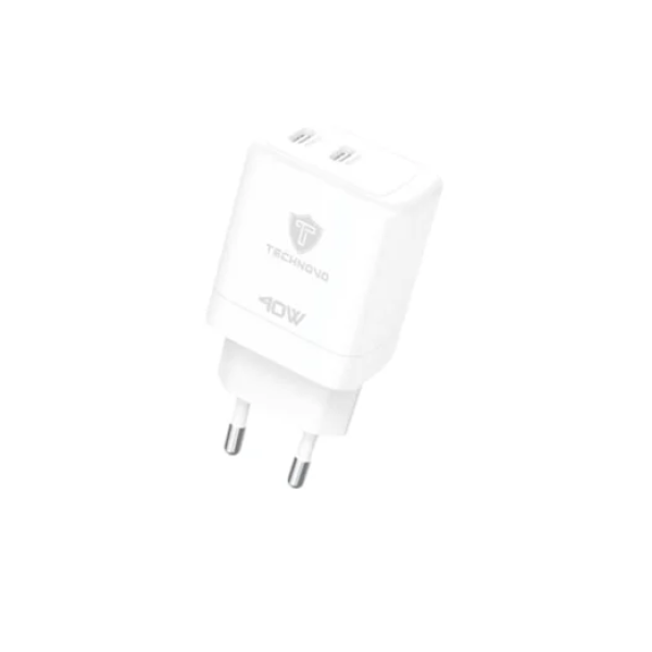 Αντάπτορας γρήγορης φόρτισης 40W C+C TN-C027 λευκό