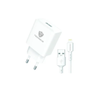 Αντάπτορας γρήγορης φόρτισης με καλώδιο USB-A to Lightning TN-F034 λευκό