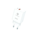 Αντάπτορας γρήγορης φόρτισης PD20W&QC3.0 TN-C025 λευκό