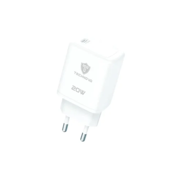 Αντάπτορας γρήγορης φόρτισης USB-C 20W TN-C024 λευκό