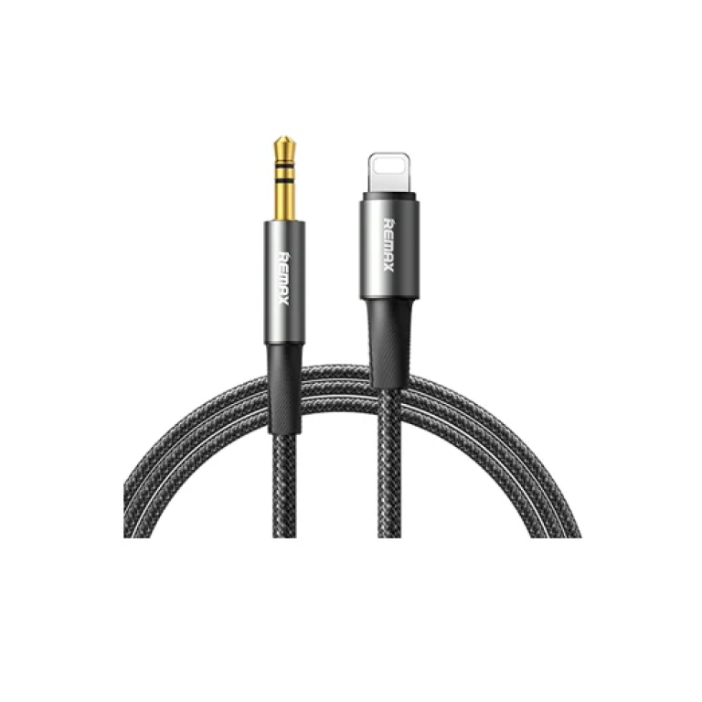 Αντάπτορας ήχου Lightning to 3.5mm Remax C25 μαύρο