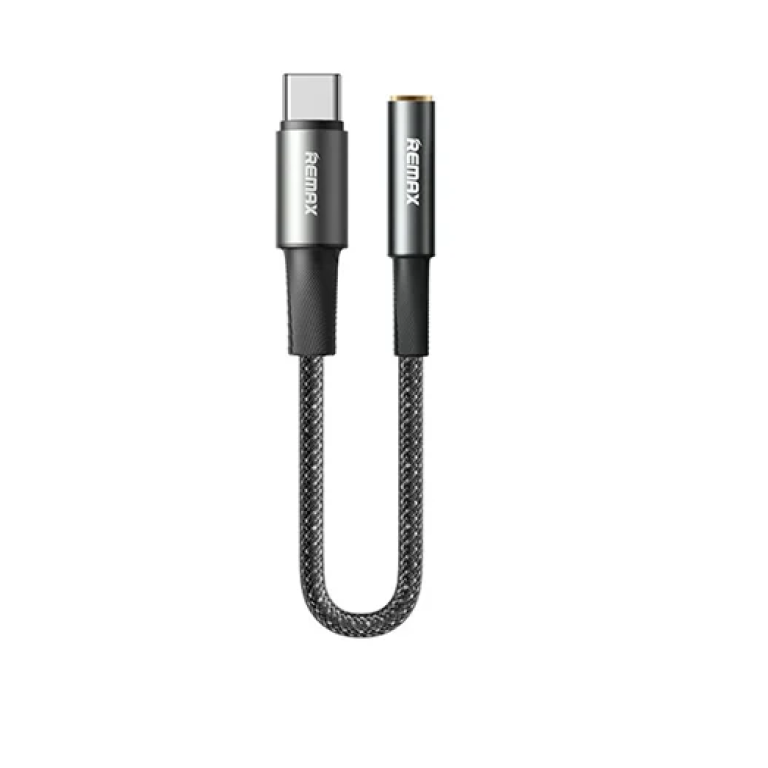 Αντάπτορας ήχου Type-C to 3.5mm Remax C23 μαύρο