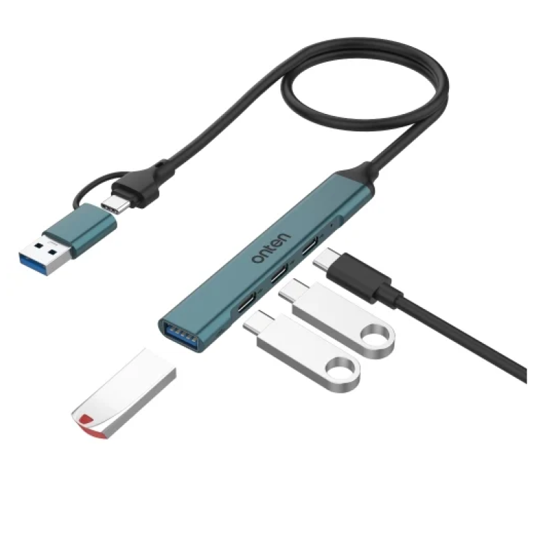 Αντάπτορας USB Hub 4 in 2 Smart Hub OTN-UCA9703