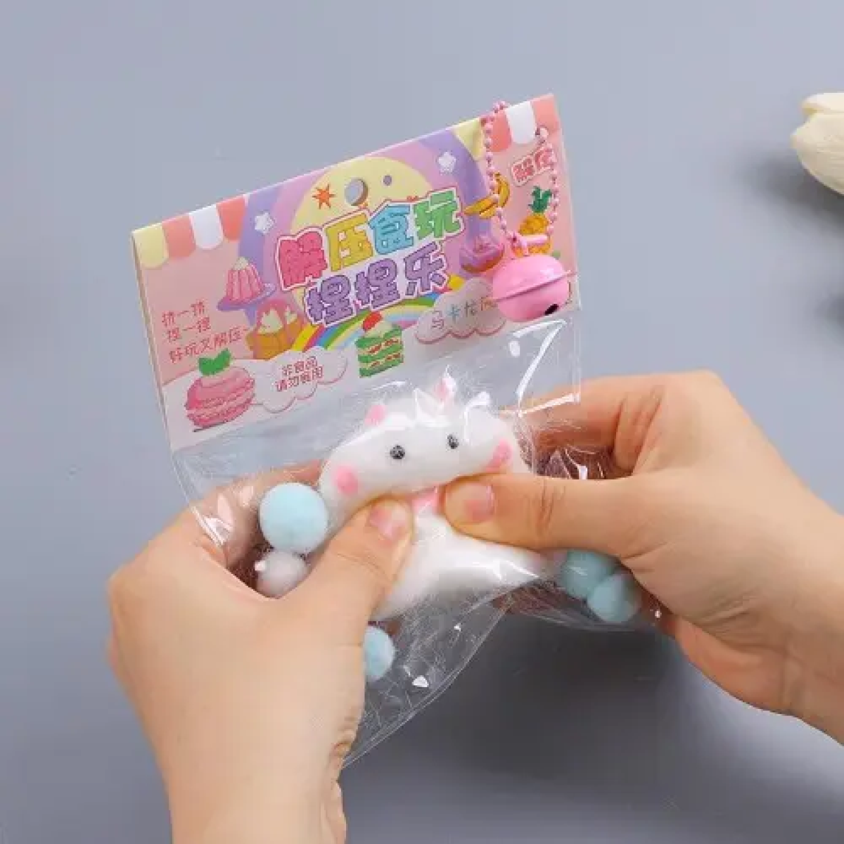 Anti-Stress Παιχνίδι Squishy Pinch Music - Unicorn