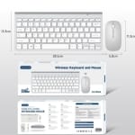 AOAS AS-8066 Ασύρματο Σετ Πληκτρολόγιο & Ποντίκι (US)