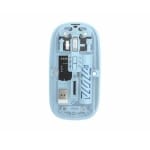 Aoas W08 Ασύρματο Bluetooth Ποντίκι Μπλε