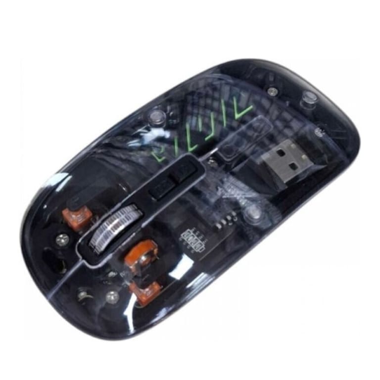 Aoas W08 Ασύρματο Bluetooth Ποντίκι Μαύρο