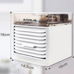 Aorlis Φορητό Κλιματιστικό Air Cooler Χωρητικότητας 500ml με LED Φωτισμό AO-78045 - Image 2