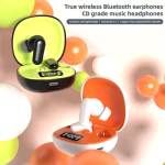 Ασύρματα ακουστικά Bluetooth με θήκη φόρτισης DM-TW19 λευκό - Image 2