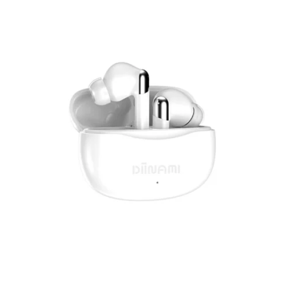 Ασύρματα ακουστικά Bluetooth με θήκη φόρτισης DM-TW21 λευκό