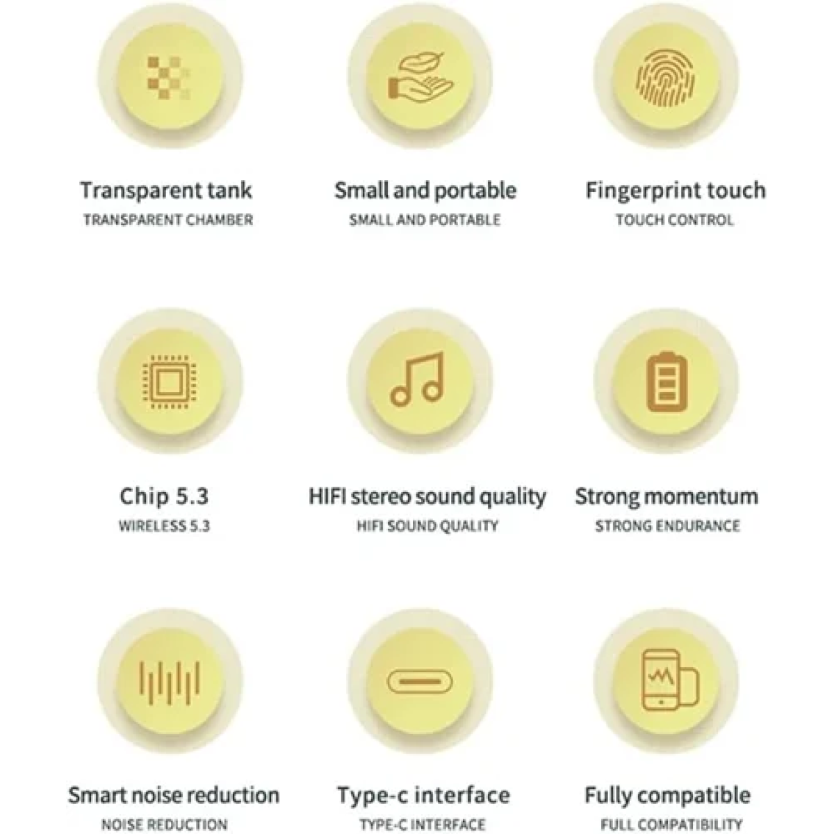 Ασύρματα ακουστικά Bluetooth με θήκη φόρτισης DM-TW21 μαύρο - Image 6