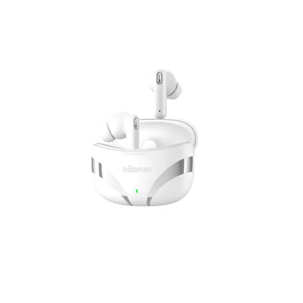 Ασύρματα ακουστικά Bluetooth με θήκη φόρτισης DM-TW24 λευκό