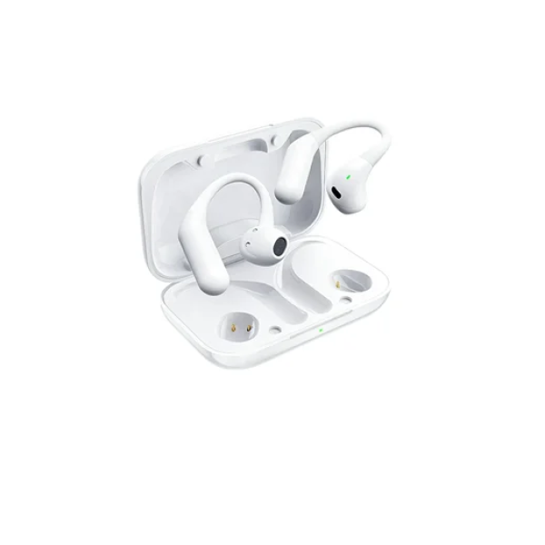 Ασύρματα ακουστικά Bluetooth με θήκη φόρτισης P15 OWS Remax - λευκό