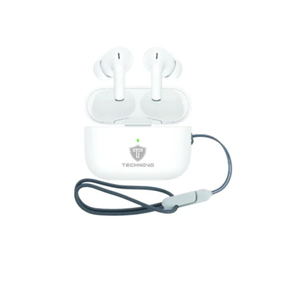 Ασύρματα ακουστικά Bluetooth με θήκη φόρτισης TN-TWS003 λευκό