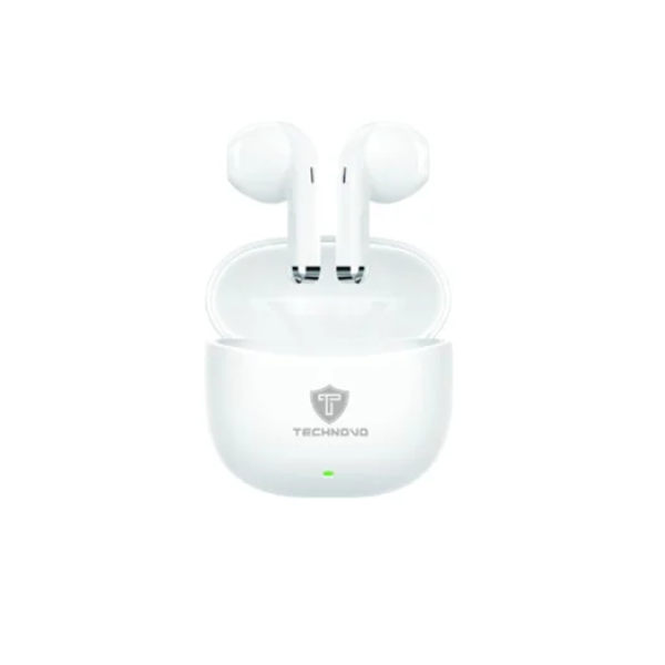 Ασύρματα ακουστικά Bluetooth με θήκη φόρτισης TN-TWS004 λευκό