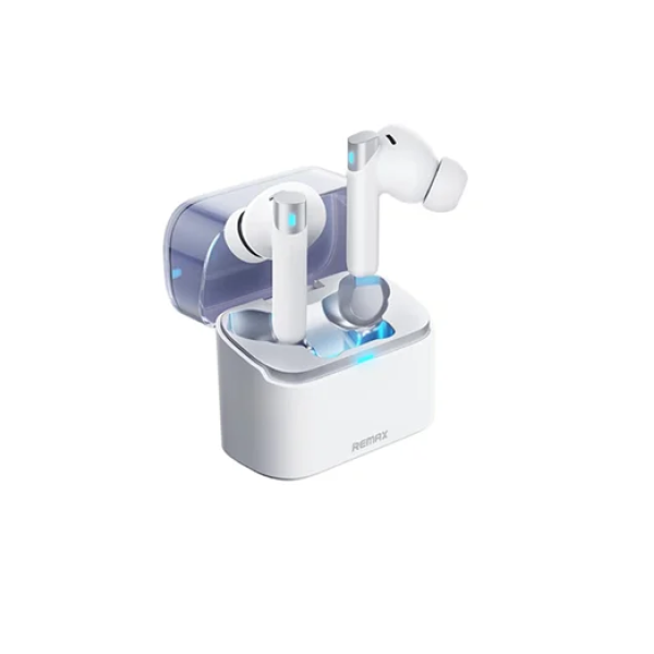 Ασύρματα ακουστικά Bluetooth με θήκη φόρτισης W28N Remax - λευκό
